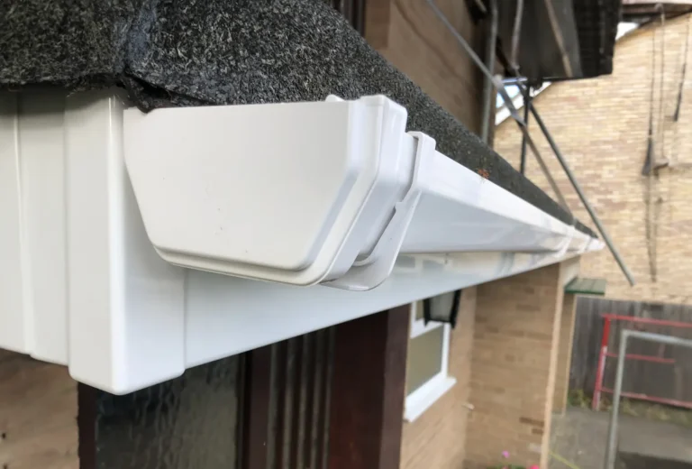 UPVC roofline products by Evolve Windows Doors and conservatories in Bury St Edmunds soffits and fascias facsia replacement